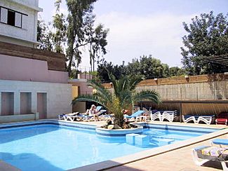 Pool im Hotel  Agrabella
