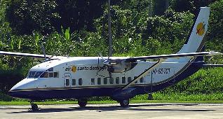 Flugzeug der Air Santo Domingo