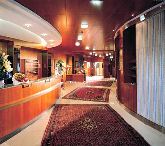Emfang im Hotel Stoiser
